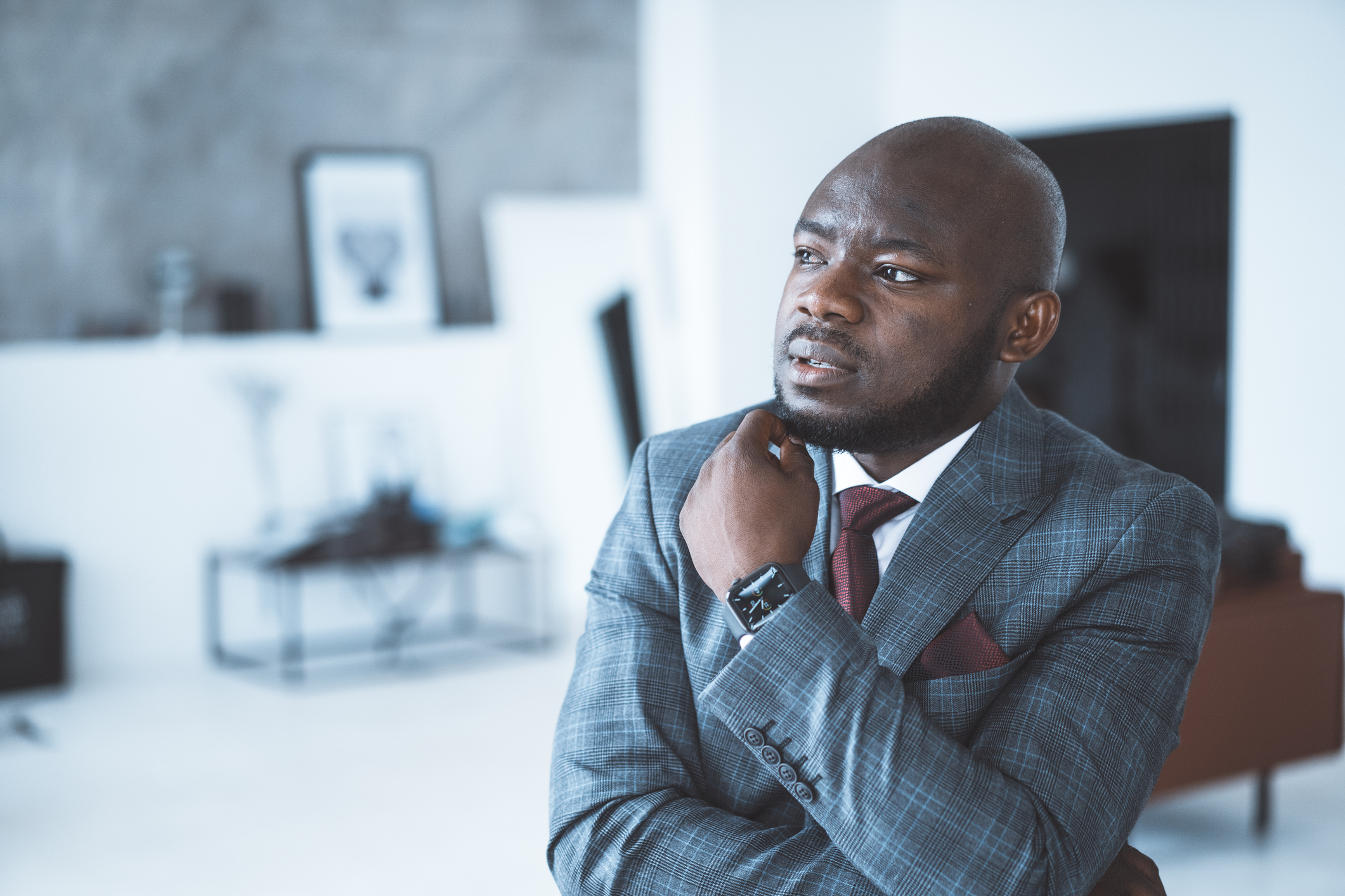Corporate and Transactional Attorney candidate in a professional legal workplace